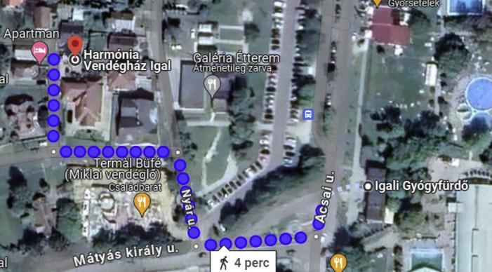 Harmonia Vendeghaz 100 Meterre Az Igali Gyogyfuerdotol Apartment Luaran gambar